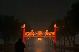 玻璃温室谜案温室内部光影画面